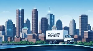 Comparison of Horizon Boston Movers hourly rates and Boston moving benchmarks