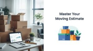 Moving estimate checklist