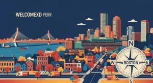 Movers loading a truck in Boston